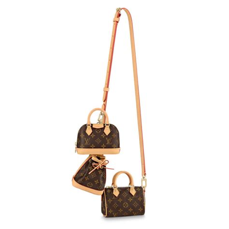 LOUIS VUITTON Monogram Trio Mini Icones 